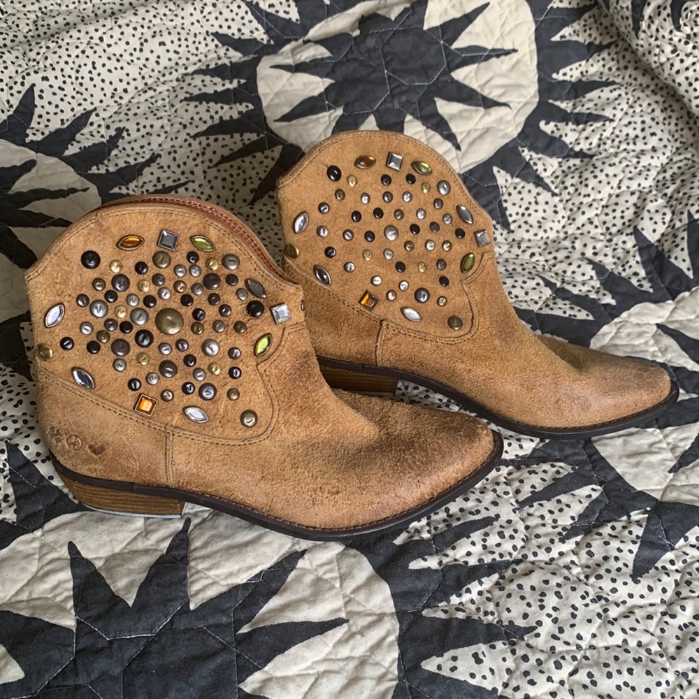Embellished Cowboy Booties